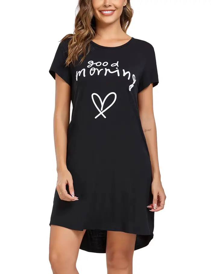 Robe de nuit d'été femmes chemise de nuit vêtements de nuit sexy robe de nuit douce vêtements de nui