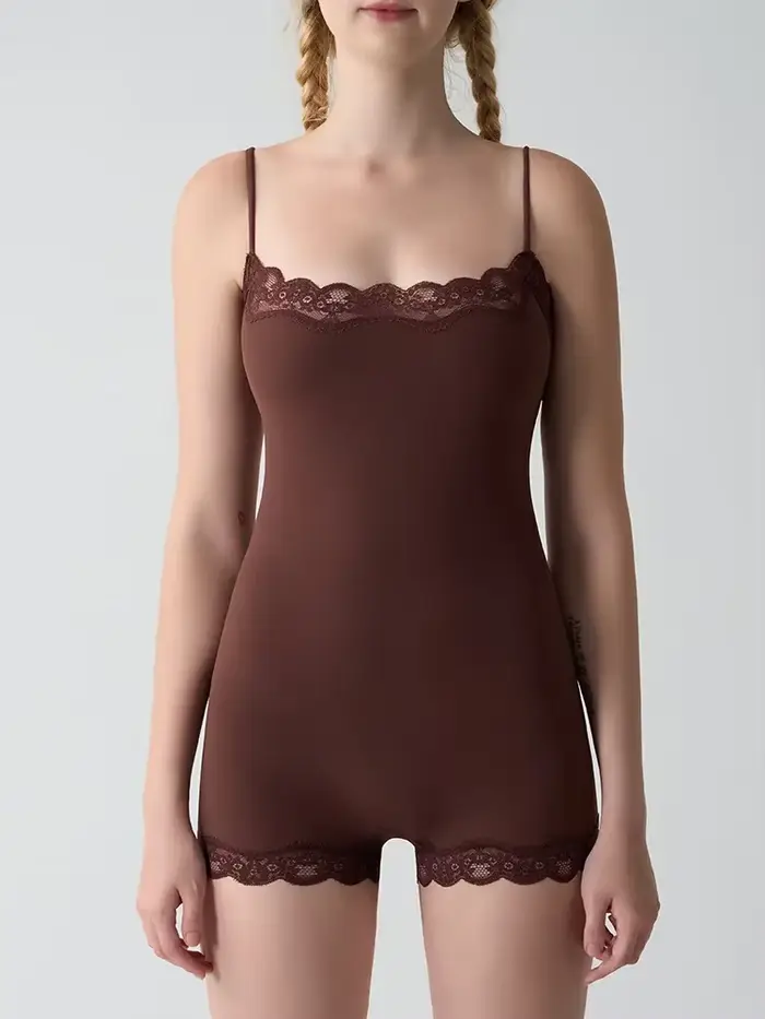 Dámske body z modálnej vaflovej tkaniny, s holým chrbtom a nastaviteľnými rukávmi pre elegantnú a pohodlnú siluetu