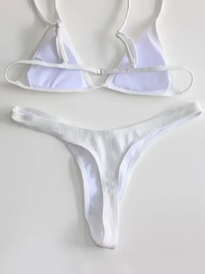 BanRibTanga-Brazílske bikiny pre ženy, sexy plavky, tanga nohavičky, zárezy, na plávanie, 2025