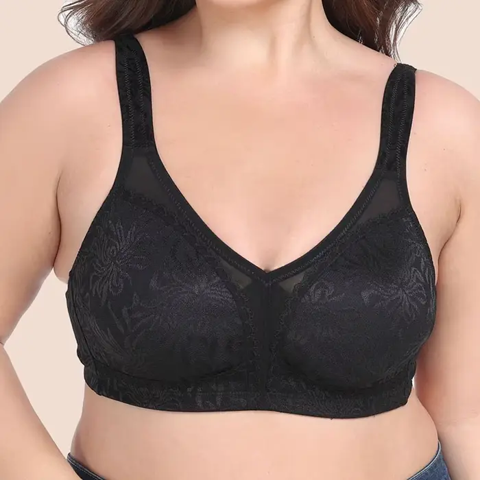 Podprsenka podprsenka sexy žena vyšívané kvetina akumulátorový pohár tri štvrtiny veľký šálka spodná bielizeň veľké veľkosti BH vysoké špeciálne príležitosti