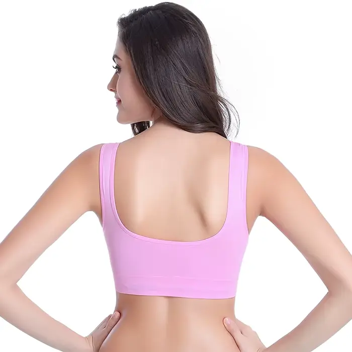 Plus veľkosť Dámska podprsenka, bezšvíkové, s podložkami až 4XL 5XL, Push Up Bralette, vesta, spodná bielizeň Wireless Active, módne