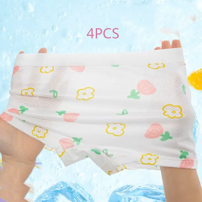 Culotte transparente pour filles, caleçon pour filles de 12 ans, boxer pour filles, sous-vêtements pour filles, pantalons pour enfants, jeunes adolescents