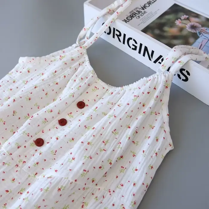 Nouvelle chemise de nuit douce à imprimé floral, confortable et décontractée, jupe de nuit élégante pour femme, tenue d'intérieur