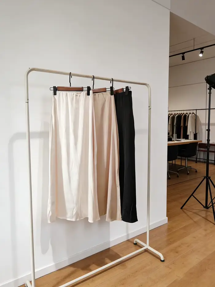 Jupe sirène en satin acétique pour femme, mode coréenne, taille haute élastique, jupes pour femmes p