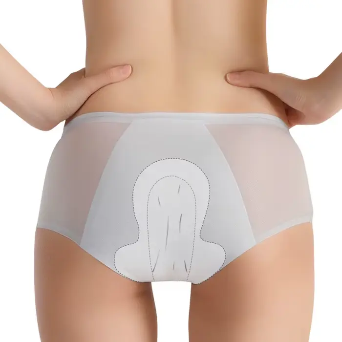 Absorbčná bavlnená menštruačná nohavička pre ženy