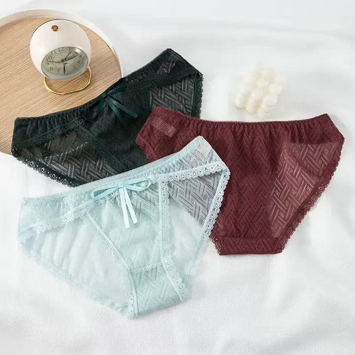 Sexy ženy nohavice duté spodná bielizeň čipky nohavičky dámy ležérne spodná bielizeň žena spodná bielizeň intímne dievča nohavičky