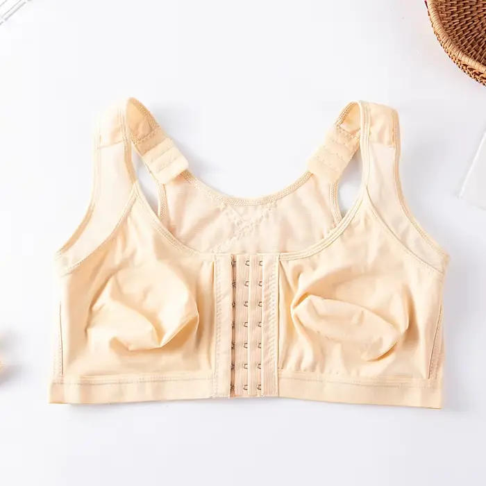 Soutien-gorge de récupération à soutien complet ouvert pour femme, générateurs de post-propor, fil n