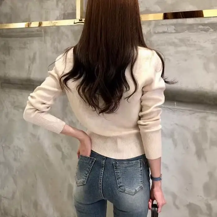 Nouvelle Collection Automne 2026 – Cardigan Chic et Décontracté pour Femme, Manches Longues, Tricoté
