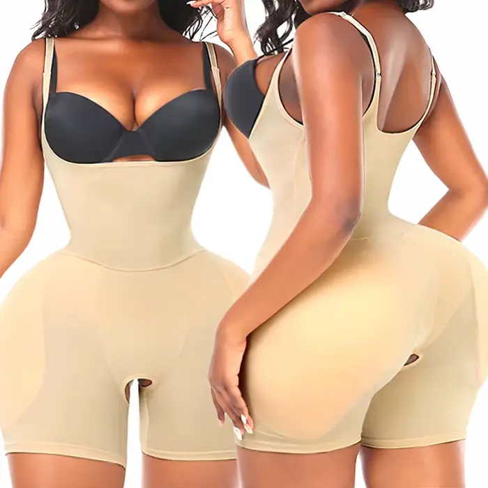 AfruliA corps complet Shaper bout à bout Body Shapewear sous-vêtements rembourrés faux fesses coussinets de hanche rehausseur Fajas ceinture colombienne