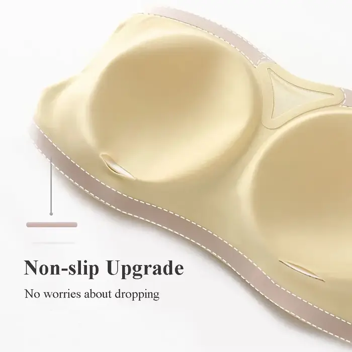 Dámska push-up podprsenka bez ramienok