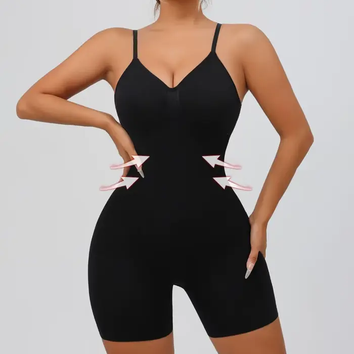 Body Dos Bas Sans Couture Pour Femmes Vêtement Modelant Rehausseur de Fesses Lisse Dos Nu Gaine Amincissante Ventre Plat Sous-Vêtement Corset Occasions Spéciales ```