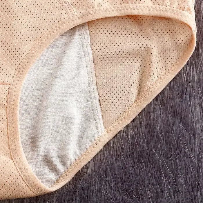Menštruačné nohavičky z bavlny a nylonu pre ženy veľkosti L až 6XL spodná bielizeň pohodlná menštruačná hygiena sloboda pohybu špeciálne príležitosti
