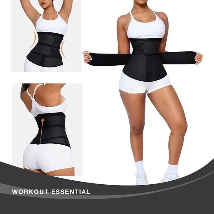 1pc Pás tréner chudnutie telo Shaper Fitness opasok chudnutie spaľovanie tukov športový opasok pot kosačka školenia Shapewear