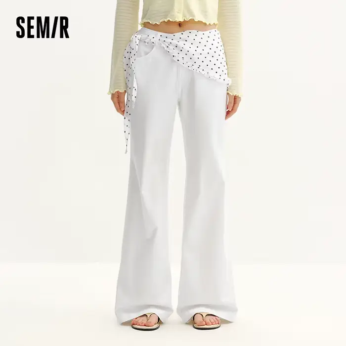 Dámske nohavice Semir Polka 2026 s bodkami