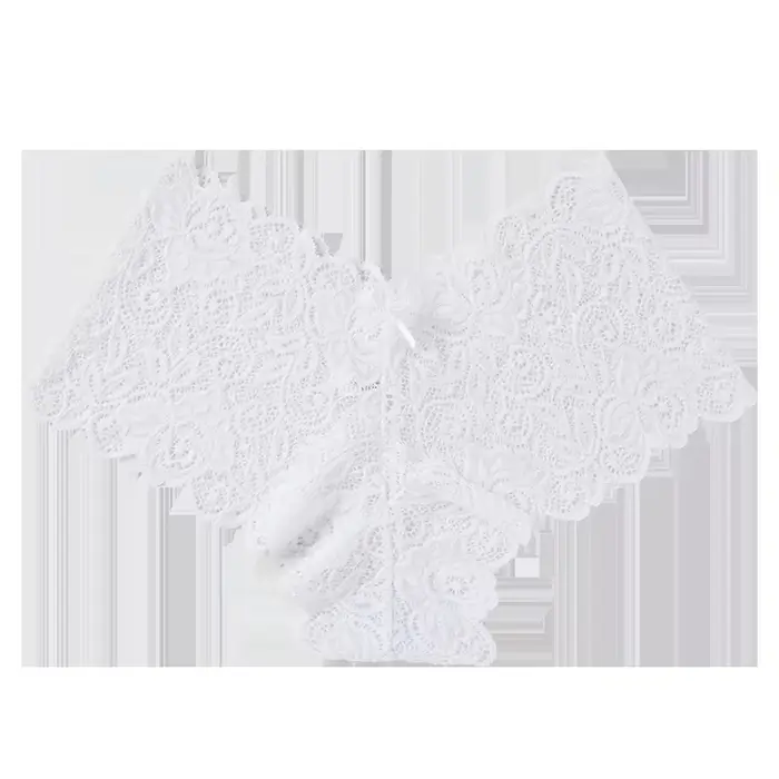 Sexy dentelle florale culottes femmes slips taille basse Lingerie douce confortable femme sous-vêtem