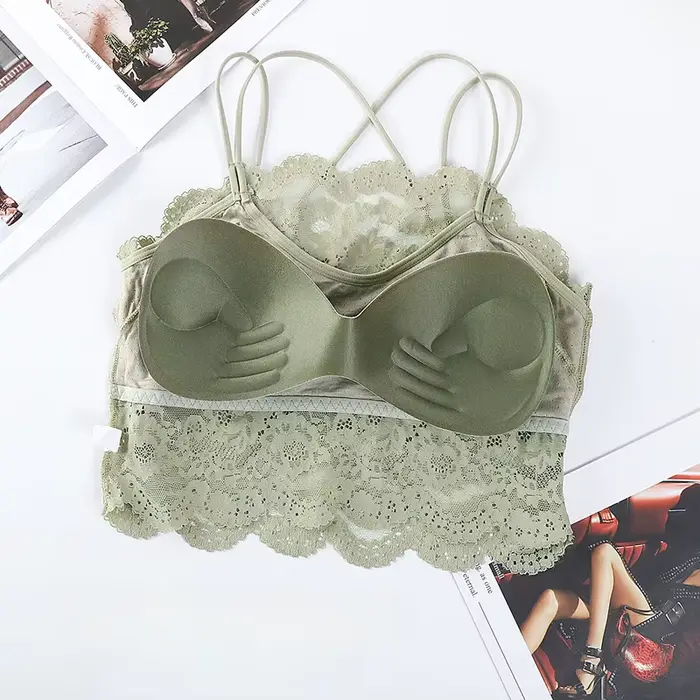 M-XL Sexy veľká podprsenka s čipkou