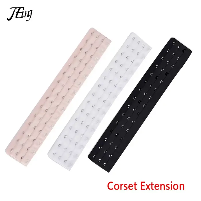 Extension de corset en paillettes pour femmes avec 15 fermoirs et fonction cachet de batterie pour soirées formelles et événements spéciaux