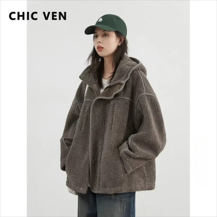 CHIC VEN - Dámska bunda s kapucňou