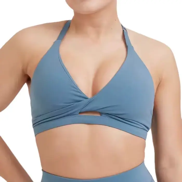Športová podprsenka absorbujúca nárazy pre ženy, vysoko pevná podprsenka, špičkový pocit, anti-pokles fitness vesta
