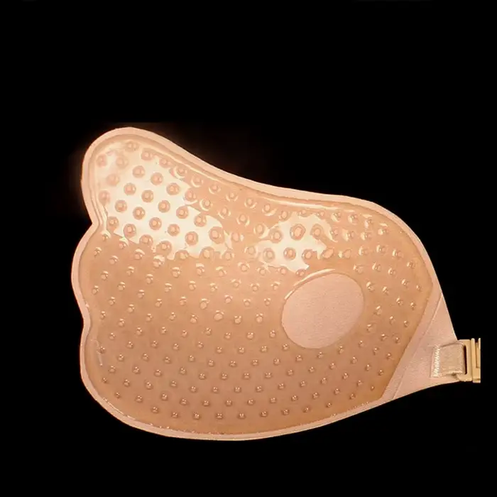 Neviditeľná podprsenka spodná bielizeň Ženy Push Up Silikónové svadobné tesné opakovane použiteľné bez ramienok priehľadný Backless Bikini
