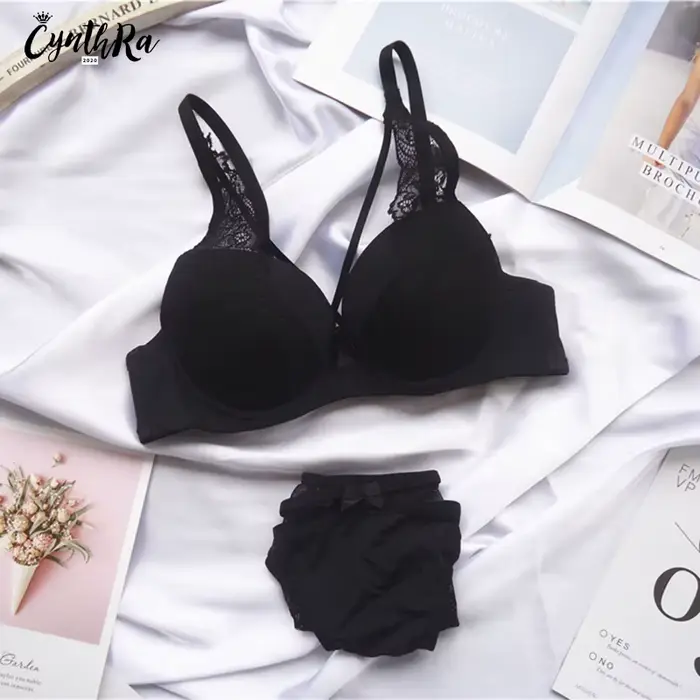 Spodná bielizeň Podprsenka Dámske spodné prádlo Sekcia Sexy priedušná žena Plus veľkosť čipky Push Up Bralette Bra a nohavičky Set