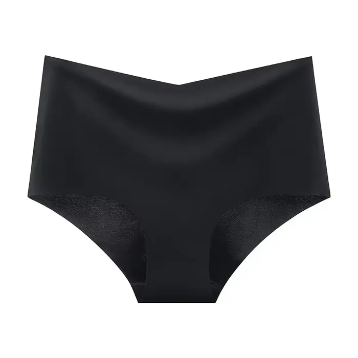 Culotte Invisible Confortable pour Femme, Slip Sans Couture, Sous-Vêtement Taille Haute, Lingerie So
