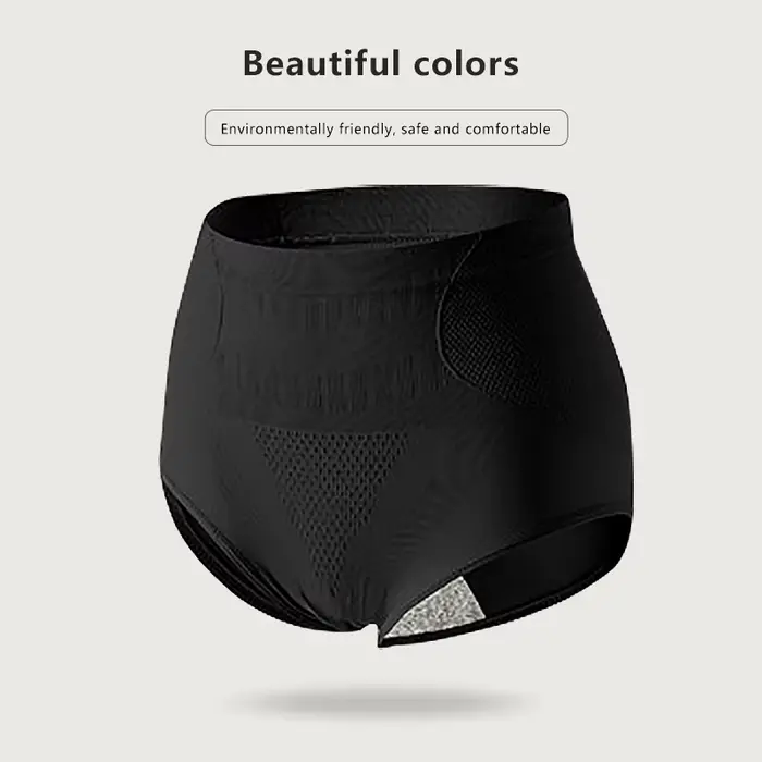 Slips confortables en coton pour femmes, sous-vêtements respirants, taille haute, intimes, culottes 