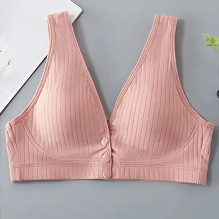 Dámske čisto bavlnené dojčiace podprsenka, materská spodná bielizeň, Plus veľkosť tehotenstva podprsenka, Push-up podprsenka, Dámske plodiny Top