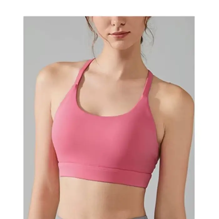 Soutien-gorge de yoga féminin triangle sexy sensation nue confortable pour femmes fitness yoga pilates activité physique