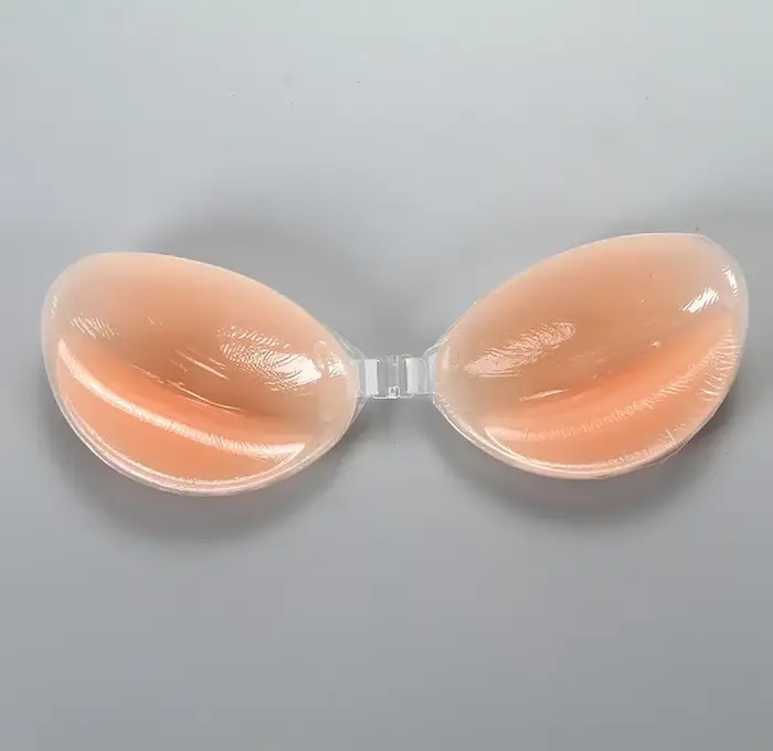 NuBra silikónová podprsenka pre ženy neviditeľné bez popruhov a bez chrbta pre svadobné šaty a oblečenie backless špeciálne príležitosti