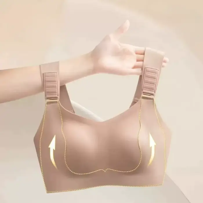 Soutien-gorge minimisateur à bonnets fins pour poitrine généreuse, bretelles réglables, contrôle des poitrines latérales, effet liftant, anti-affaissement, confort, lingerie grande taille