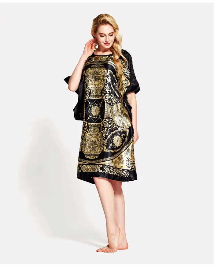 Robe de nuit sexy pour femmes, vêtements de nuit pour la maison, peignoir, chemise de nuit, lingerie
