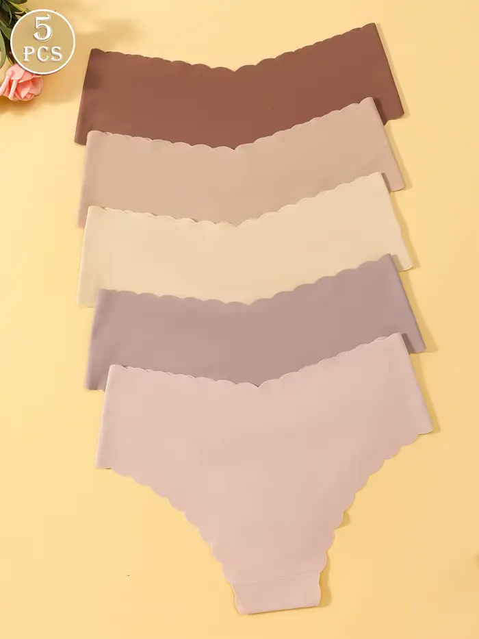 Culottes en élasthanne et nylon pour femmes taille basse brèves solides tricotées pour occasions spéciales et quotidien