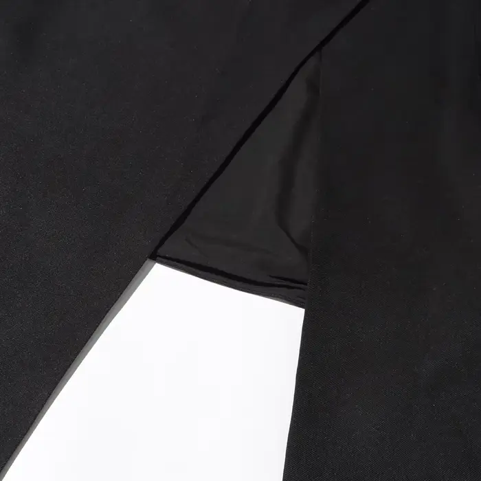 TWOTWINSTYLE détachable cape robes élégantes pour les femmes col carré sans manches taille haute hit