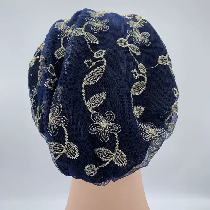 Perlový turban pre ženy