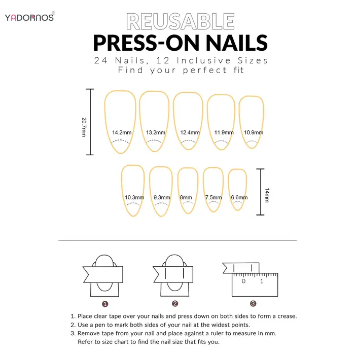 24 pièces marron français imprimé léopard presse sur ongles stéréo rose fleur conçoit automne faux o