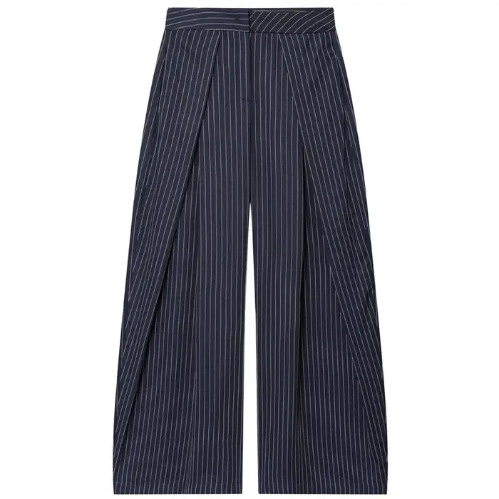 Pantalon Baggy femme pantalon rayé pantalon à jambes larges dames mode décontracté y2k pantalon 2025