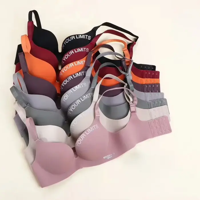 Ženy jeden kus módne list podprsenka bez stopy bez oceľového krúžku zbierať podprsenka sexy push up Bralette spodná bielizeň bezšvíkové ženy podprsenka Set