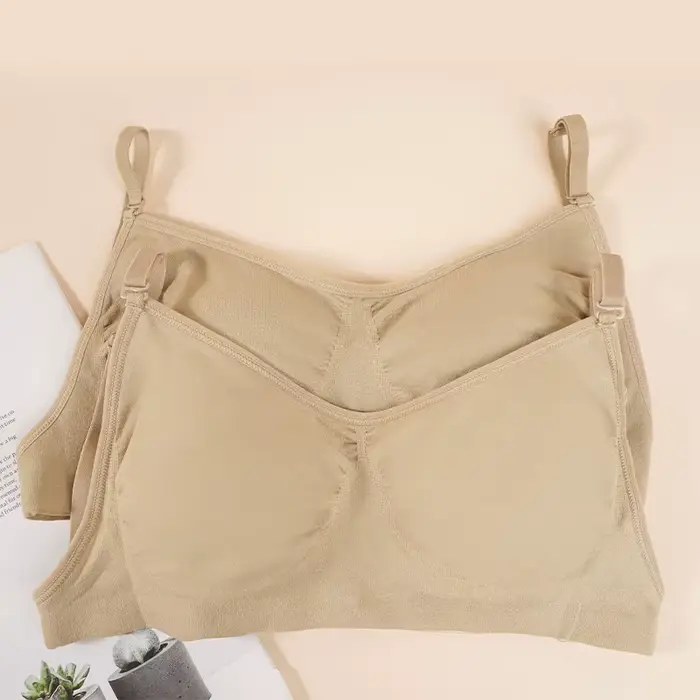 Bezšvová neviditeľná športová podprsenka pre ženy