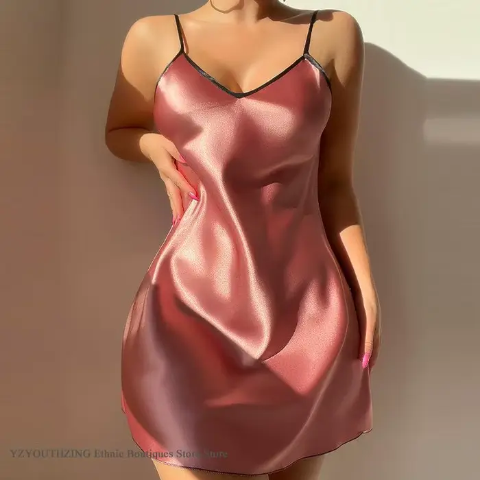 nočná košeľa v sexy a elegantný polyester pre ženy, príležitostné a každodenné, s čipkou a patchwork, pre spánok a špeciálne akcie