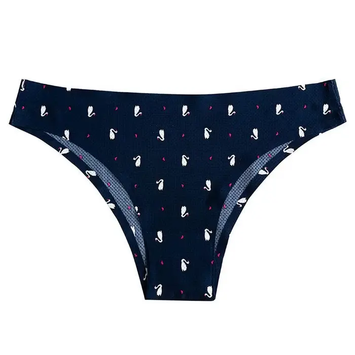 Poblador Sexy dámske nohavičky pohodlné bezšvové spodné prádlo tlačené intímne remeň ženy spodná bielizeň dámy Pantys Tanga