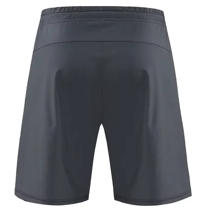 Short de sport à séchage rapide pour homme avec poches zippées, short d'entraînement de gym, short d