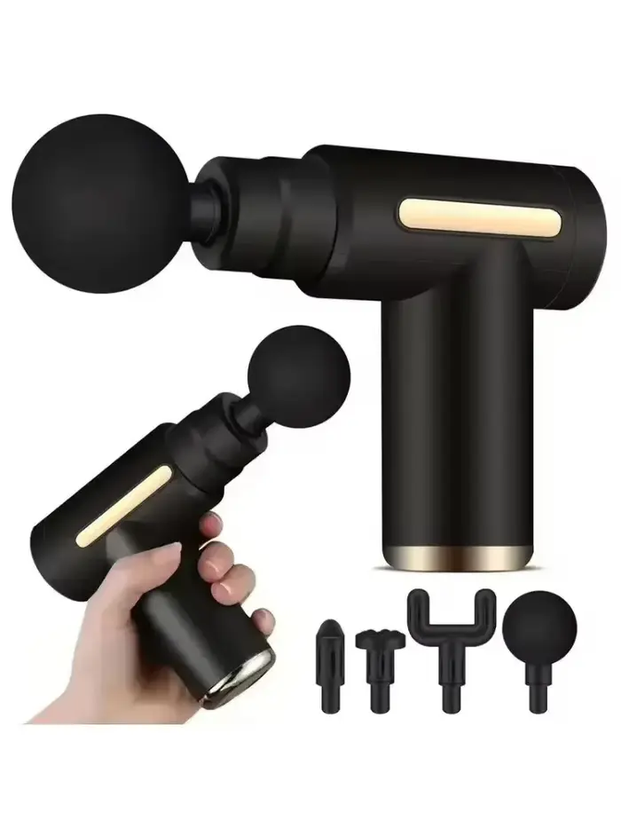 USB Mini pistolet de Massage Fascia Machine Relaxation musculaire pistolet vibrant tige Massage équi