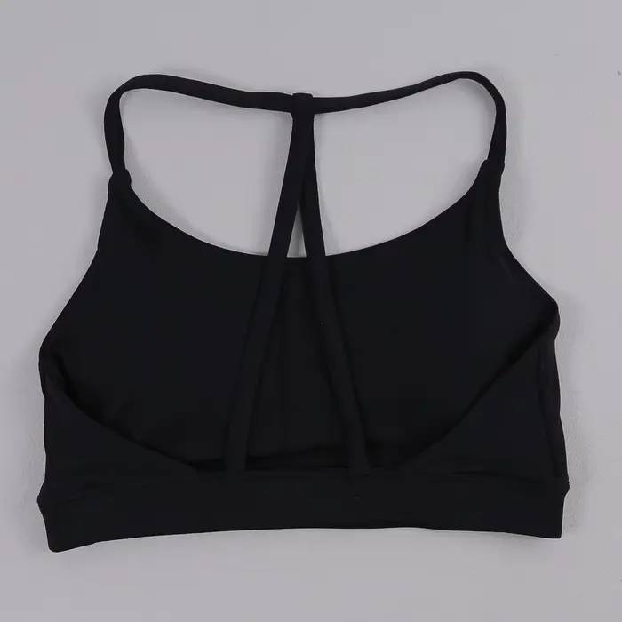 Soutien-gorge de sport pour femmes, exercice de gymnastique, respirant, détachable, avec fines brete