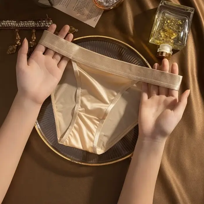 Bezšvové hladké polyesterové nohavičky s nízkym pásom pre ženy Elegantné špeciálne príležitosti ponúknuť