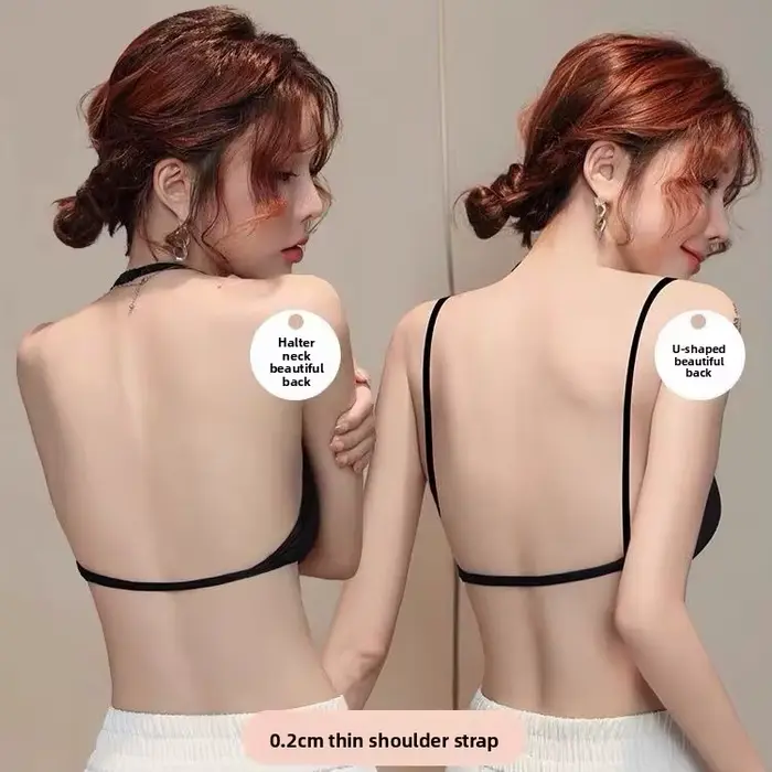 10 cm ultimate push up trojuholník podprsenka: háčik na prednej strane, hlboký výstrih a neviditeľný chrbát - Sexy výťah pre malý hrudník, letné pohodlie