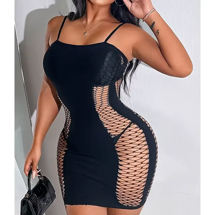 Paréo de plage en résille ajourée élasthanne et nylon pour femmes, élégant et confortable pour les journées estivales à la plage et à la piscine