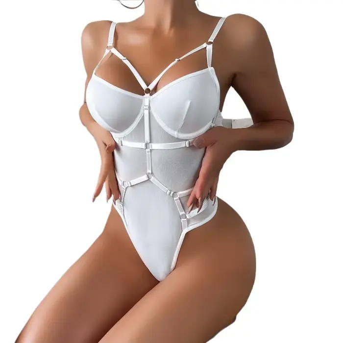 Body en dentelle avec jarretelles pour femmes, sexy et polyvalent pour différentes occasions spéciales