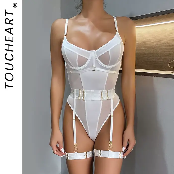 Sexy spodná bielizeň v polyesterovom lesku pre ženy, podprsenka a nohavičky, ultratenké kostičky, nastaviteľné popruhy, zadné zatvorenie, romantický večer, príležitostný darček