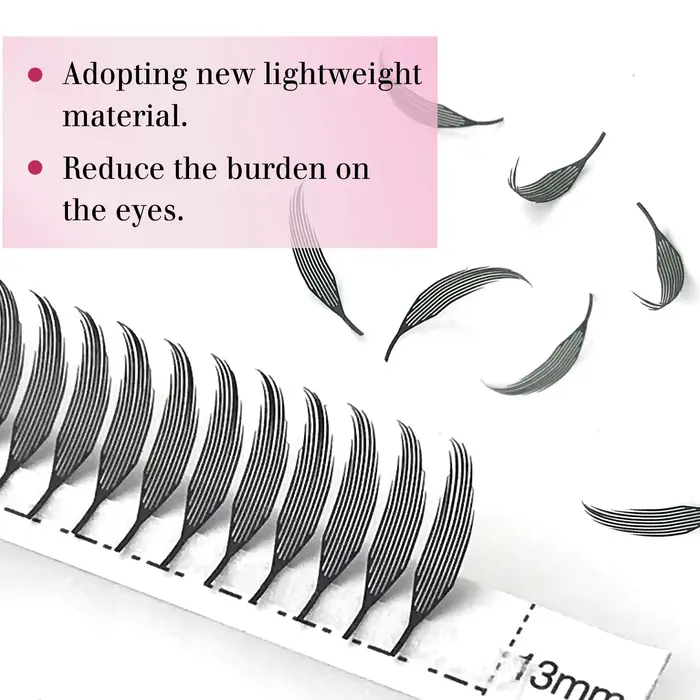 Nové spire lashes tower fan vopred pripravené hroty mihalníc jednotlivé/zmiešané 8-15mm pre anime mihalnice make-up